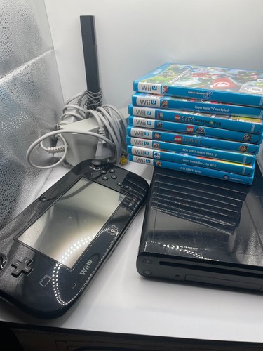 Console wiiu 32gb con - con, giochi