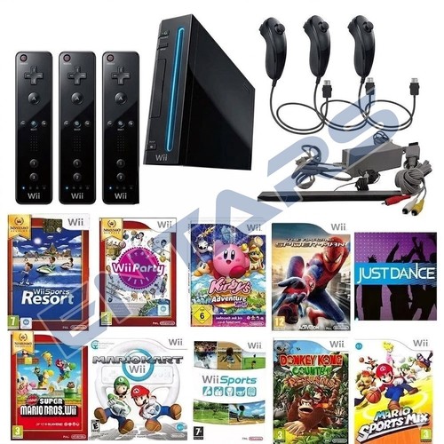 Nintendo wii nera console - nera,