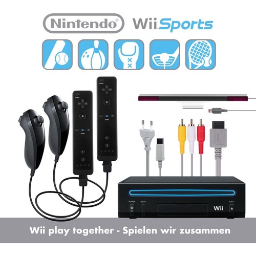 Console nintendo wii - console, (nera)