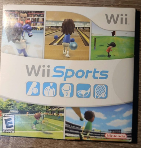 Wii sports cardboard sleeve - wii,